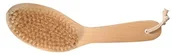 Rękawice i gąbki do kąpieli - Titania TITANIA Szczotka do kąpieli z uchwytem, około 26 cm, naturalne drewno, czyste włosie, szczotka do worka, 1 opakowanie (1 x 102 g) - miniaturka - grafika 1