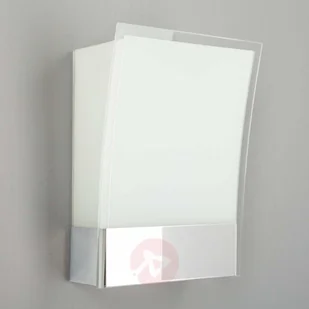 Lampenwelt Lampenwelt Malthe - nowoczes. lampa ścienna ze szkła i metalu - Lampy ścienne - miniaturka - grafika 2