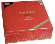 Pozostałe akcesoria barmańskie - Papstar , 50 serwetek "Royal Collection" 1/4 składane 40 cm x 40 cm Czerwony "Casali", # 84879 84879 - miniaturka - grafika 1