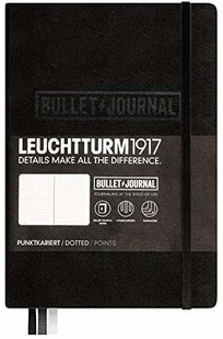 Leuchtturm 1917  Bullet Journal notes w twardej okładce, w kropki, format A5+, 240 strony, czarny 346703 - Notesy i bloczki - miniaturka - grafika 2