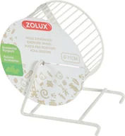 Akcesoria dla gryzoni - Zolux Kołowrotek metalowy 11 cm kol beżowy - miniaturka - grafika 1