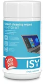 Ściereczki, gąbki, czyściki - ISY Chusteczki czyszcące do LCD ISY ICL-6100-INT - miniaturka - grafika 1