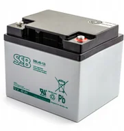 Baterie do zasilaczy awaryjnych UPS - SSB Akumulator Sbl 40-12i 12V 40Ah Agm - miniaturka - grafika 1