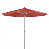 Parasole ogrodowe - Doppler parasol przeciwsłoneczny Active Teleskop 340cm terakota - miniaturka - grafika 1