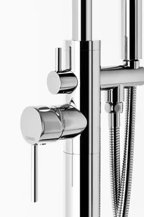 Corsan Bateria wannowa wolnostojąca chromowana CMM35CH - Baterie wannowe i prysznicowe - miniaturka - grafika 4