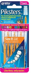 PIKSTERS R8 szczoteczki międzyzębowe 7 szt - Szczoteczki międzyzębowe - miniaturka - grafika 2