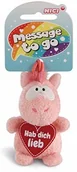 Zabawki kreatywne - Nici 42731 zawieszka jednorożec Merry Heart Hab Dich lieb, 8 cm, różowa 42731 - miniaturka - grafika 1
