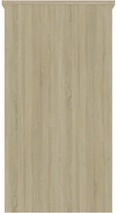vidaXL vidaXL Biurko, kolor dąb sonoma, 80x40x75 cm, płyta wiórowa - Biurka - miniaturka - grafika 5
