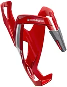 Akcesoria rowerowe - ELITE Koszyk na bidon Custom Race Plus czerwono-biały - miniaturka - grafika 1