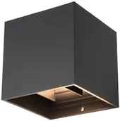 Lampy ogrodowe - Kobi Lampa ogrodowa LED RIKO 2x4W CZARNA barwa CIEPŁOBIAŁA KTLORO2X4CBC - miniaturka - grafika 1