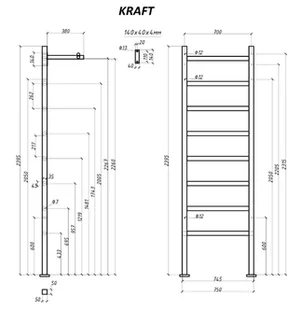 BenchK Drabinka wielofunkcyjna BenchK 311B z akcesoriami - Pozostały sprzęt i akcesoria do ćwiczeń - miniaturka - grafika 18
