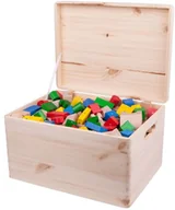 Klocki - Kooglo Zestaw drewnianych klocków magnetycznych Giga Color - miniaturka - grafika 1