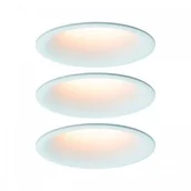 Oprawy, klosze i abażury - Paulmann Zestaw OW Cymbal Coin WarmDim nieośl3x6,5W/480lm 230V 2000-2700K Biały-mat 93419 - miniaturka - grafika 1