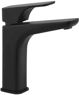 Deante Bateria umywalkowa wysoka Hiacynt Nero czarna BQH N21K BQH_N21K - Baterie umywalkowe - miniaturka - grafika 3