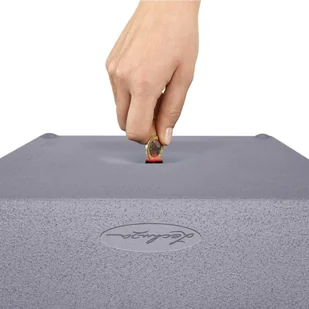 Lechuza Donica Canto Color Square 40 ALL-IN-ONE, szara, 13720 - Donice - miniaturka - grafika 3