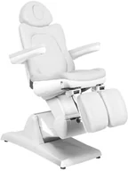 Fotele kosmetyczne - ACTIVESHOP FOTEL KOSMETYCZNY ELEKTR. AZZURRO 870S PEDI 3 SILN. BIAŁY AS_106670 - miniaturka - grafika 1
