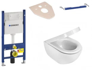 Deante Peonia Zero biała CDE 6ZPW - Miski WC - miniaturka - grafika 2