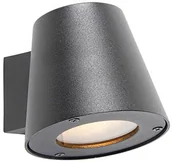 Lampy ogrodowe - QAZQA Nowoczesny kinkiet zewnętrzny czarny IP44 - Skittle - miniaturka - grafika 1