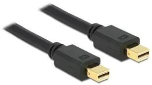 Delock 83475 kabel DisplayPort 2 m Mini DisplayPort Czarny 4043619834754 - Inne akcesoria audio-wideo - miniaturka - grafika 2