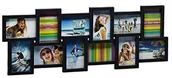 Ramki na zdjęcia - Relaxdays ramka na zdjęcia do kolaży XXL, na 12 zdjęć, do zawieszania, w różnychkolorach 10021995_46 - miniaturka - grafika 1
