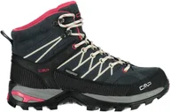 Buty trekkingowe damskie - CMP Campagnolo Campagnolo Rigel WP Buty trekkingowe Mid Kobiety, czarny EU 37 2021 Trapery turystyczne 3Q12946-76UC-37 - miniaturka - grafika 1