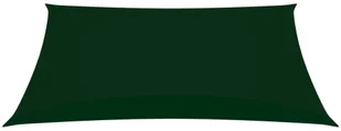 vidaXL Prostokątny żagiel ogrodowy, tkanina Oxford, 2,5x4 m, zielony 135482 - Parasole ogrodowe - miniaturka - grafika 3
