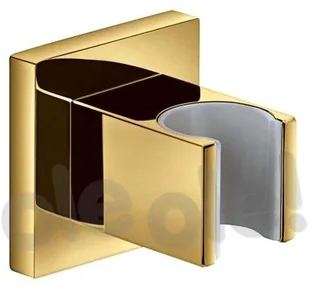 Omnires Uchwyt prysznicowy punktowy 5x5x5 cm złoty 8876AGL - Wieszaki łazienkowe - miniaturka - grafika 2