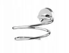 Bisk Uchwyt ścienny do suszarek hotelowych FOR YOU znal chrom - Akcesoria łazienkowe - miniaturka - grafika 2