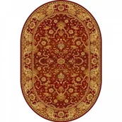 Dywany - Agnella Brintons Dywan polski Agnus REJENT rubin owal wełna 4135 - miniaturka - grafika 1