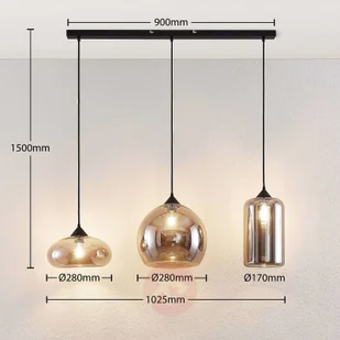 Lindby Marla lampa wisząca - Lampy sufitowe - miniaturka - grafika 4