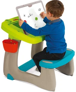 Smoby Stolik z tablicą - Zabawki kreatywne - miniaturka - grafika 2
