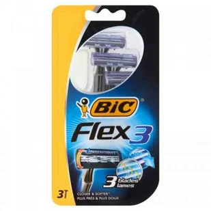 BiC Maszynka do golenia Flex3 3 sztuki - Maszynki do golenia i wkłady - miniaturka - grafika 2