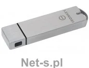 Kingston 4 GB IronKey Basic S1000 szyfrowany USB 3.0 FIPS 140  2 Level 3, srebro 16 GB IKS1000E/16GB - Pendrive - miniaturka - grafika 2