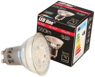 LED Line Żarówka GU10 220~240V 5,5W 550lm 60° 4000K ściemnialna 240638 - Żarówki LED - miniaturka - grafika 2