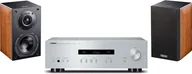 Zestawy stereo - Yamaha A-S201 srebrny) + NOTA 240 orzech) - miniaturka - grafika 1