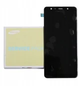 Części serwisowe do telefonów - LCD Samsung Galaxy A7 A750 Nowy Oryginał Czarny - miniaturka - grafika 1