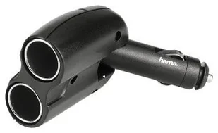 HAMA Rozdzielacz gniazda zapalniczki samochodowej 2-gniazdowy 88436 12 V - Ładowarki samochodowe - miniaturka - grafika 4