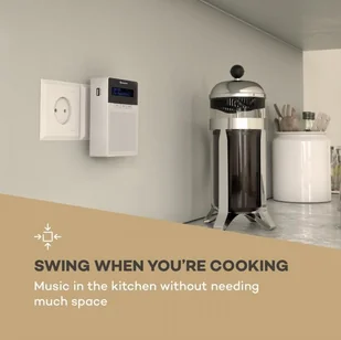 Auna Digi Plug DAB Białe - Radia - miniaturka - grafika 2