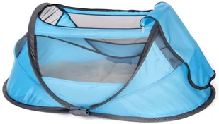 DERYAN Łóżeczko turystyczne BabyBox z moskitierą, niebieskie DERYAN - Łóżeczka i kojce - miniaturka - grafika 2