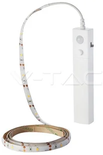 v-tac Taśma LED 2.4W 1 Metr 2835 z sensorem , zasilanie bateryjne. V-TAC VT-8082 3000K 200lm - Taśmy LED - miniaturka - grafika 2