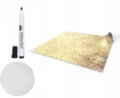 Akcesoria do gier planszowych - Pole Bitwy Mata Zmywalna Rpg 50X50 CM Hex - miniaturka - grafika 1