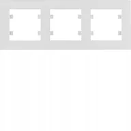 Klawisze i ramki - Hager Lumina intense Ramka 3-krotna pozioma - miniaturka - grafika 1