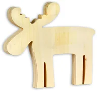 Pozostałe akcesoria świąteczne - Creativ Company AS Creativ Company, łoś z drewna - miniaturka - grafika 1