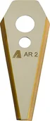 Akcesoria do kos i kosiarek - BOSCH Arnold 1111-B3 1009 Tin-Cut ostrzami wymiennymi AR2 pasuje do Indego Mähroboter, 9 sztuki, 9 - miniaturka - grafika 1