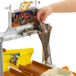 Fisher Price Blaze zestaw Wyścig w błocie GVG53 - Tory, garaże, parkingi - miniaturka - grafika 7