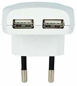 Ładowarki do telefonów - Skross Euro -USB' ładowarka biała Onesize 101321 - miniaturka - grafika 1