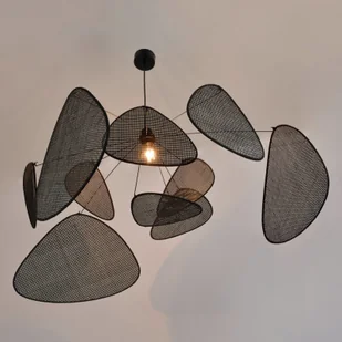 MARKET SET MARKET SET Screen XL lampa wisząca, czarna - Lampy sufitowe - miniaturka - grafika 3