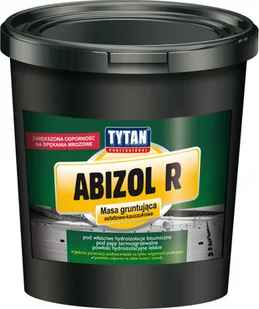 Tytan ABIZOL R masa gruntująca asfaltowo-kauczukowa Professional 9kg. BIT-AB-R-- - Preparaty bitumiczne - miniaturka - grafika 3