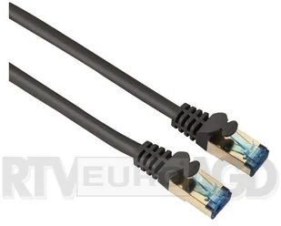 Hama podwójnie ekranowany kabel sieciowy Cat6 RJ-45, szary 00045052 - Kable miedziane - miniaturka - grafika 2