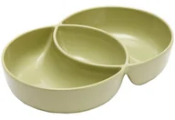 Miski i półmiski - Ladelle Ladelle Loop Serving Bowl Zielona Miseczka Do Dipów I Na Przekąski Porcelanowa - miniaturka - grafika 1